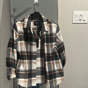 Chic Plaid Flannel Shirt